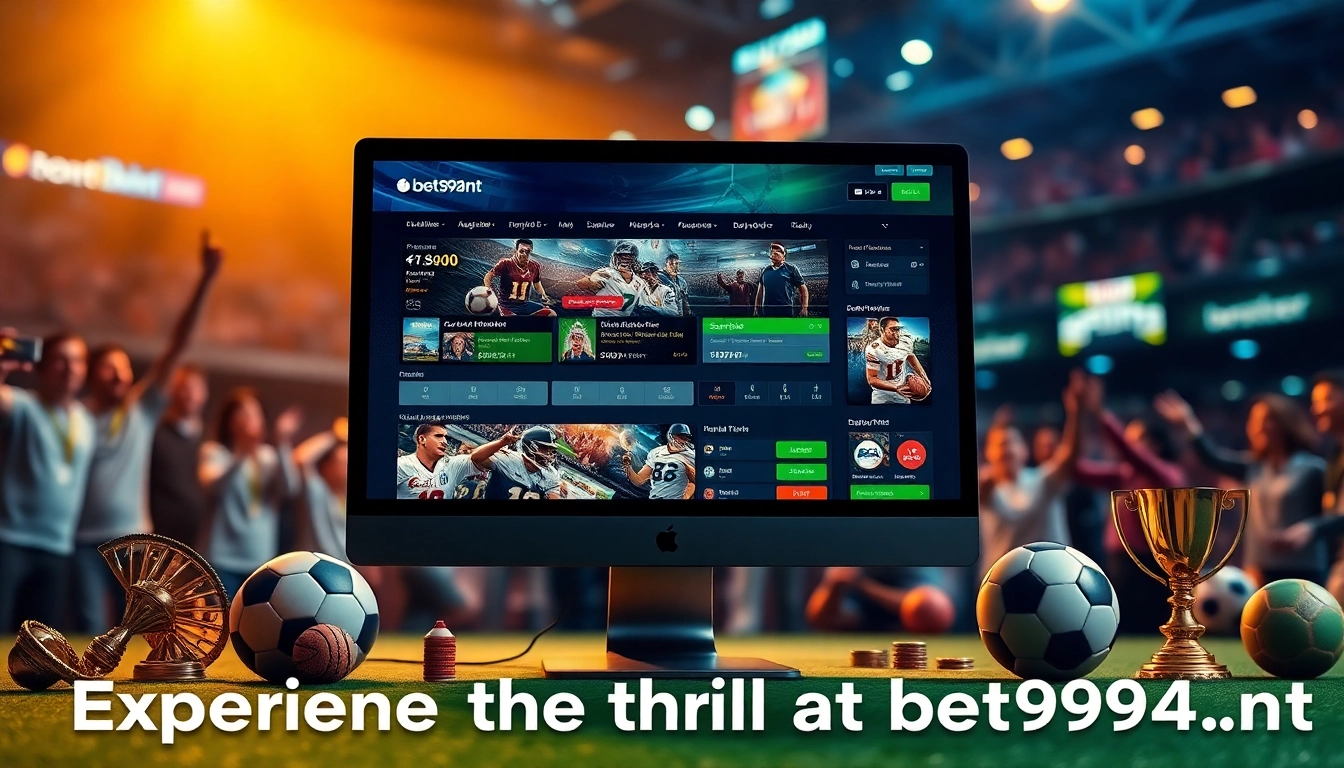 Experience the excitement of sports betting at bet994.net with vibrant platform graphics and engaging interface.