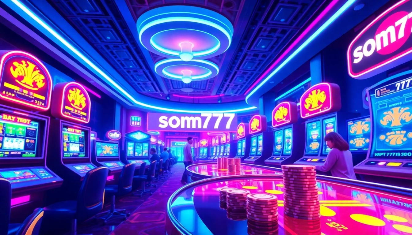 Discover the immersive online casino experience with som777, featuring vibrant machines and interactive gameplay.