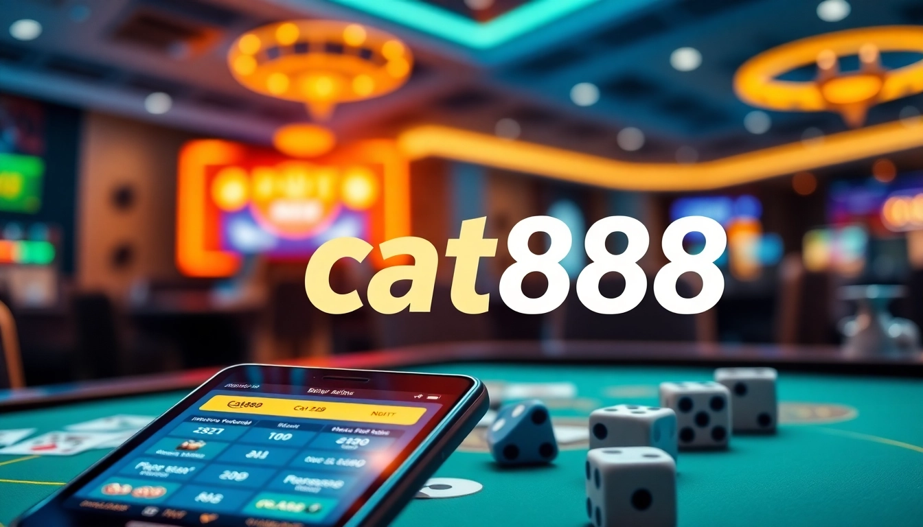 Explore the engaging cat888 online casino platform with vibrant graphics and interactive features.