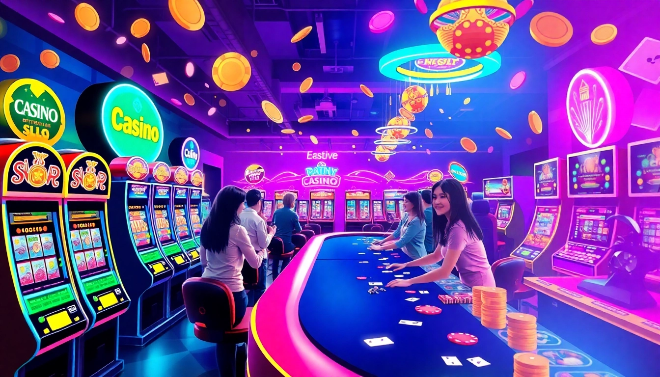 Experience the thrill of สล็อตเว็บตรง with enthusiastic players at a vibrant online casino.