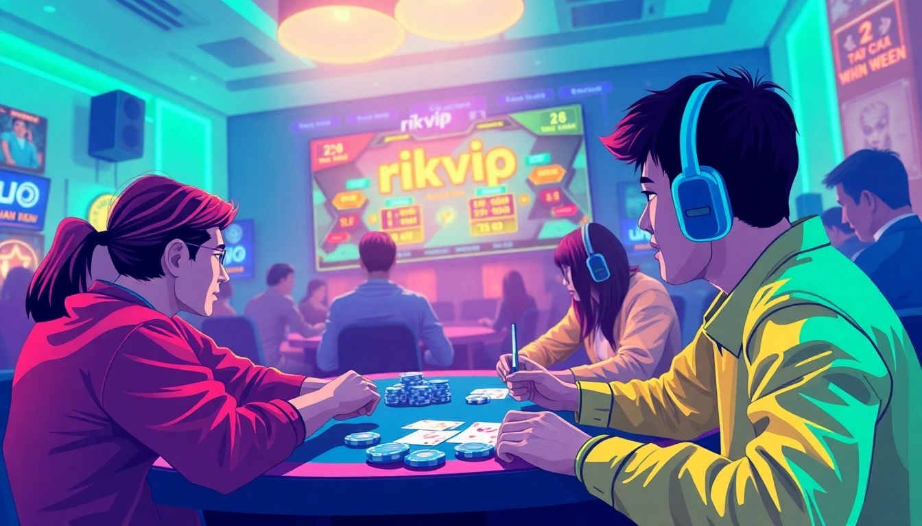 Experience the thrill of online gaming with rikvip featuring vibrant card games and dynamic virtual players.