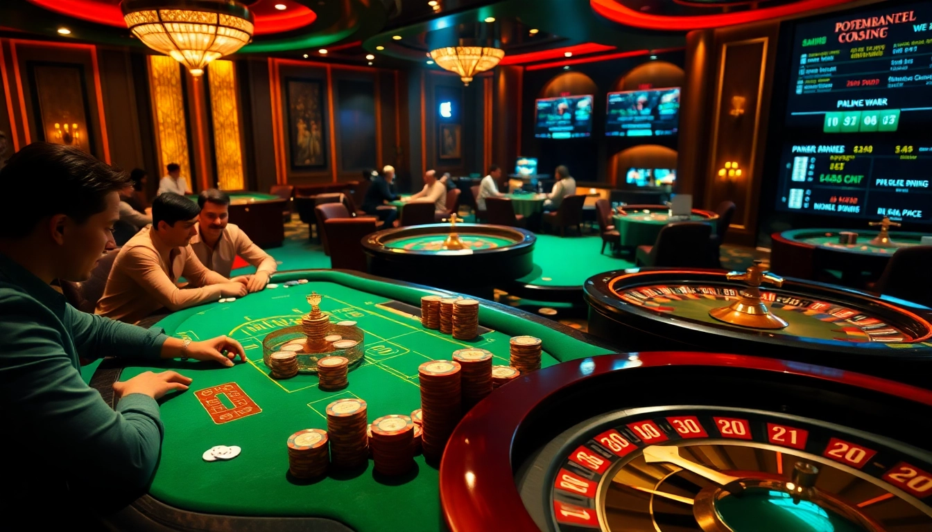 Experience the thrill at https://shbets.net/ with high-stakes poker action and vibrant casino ambiance.