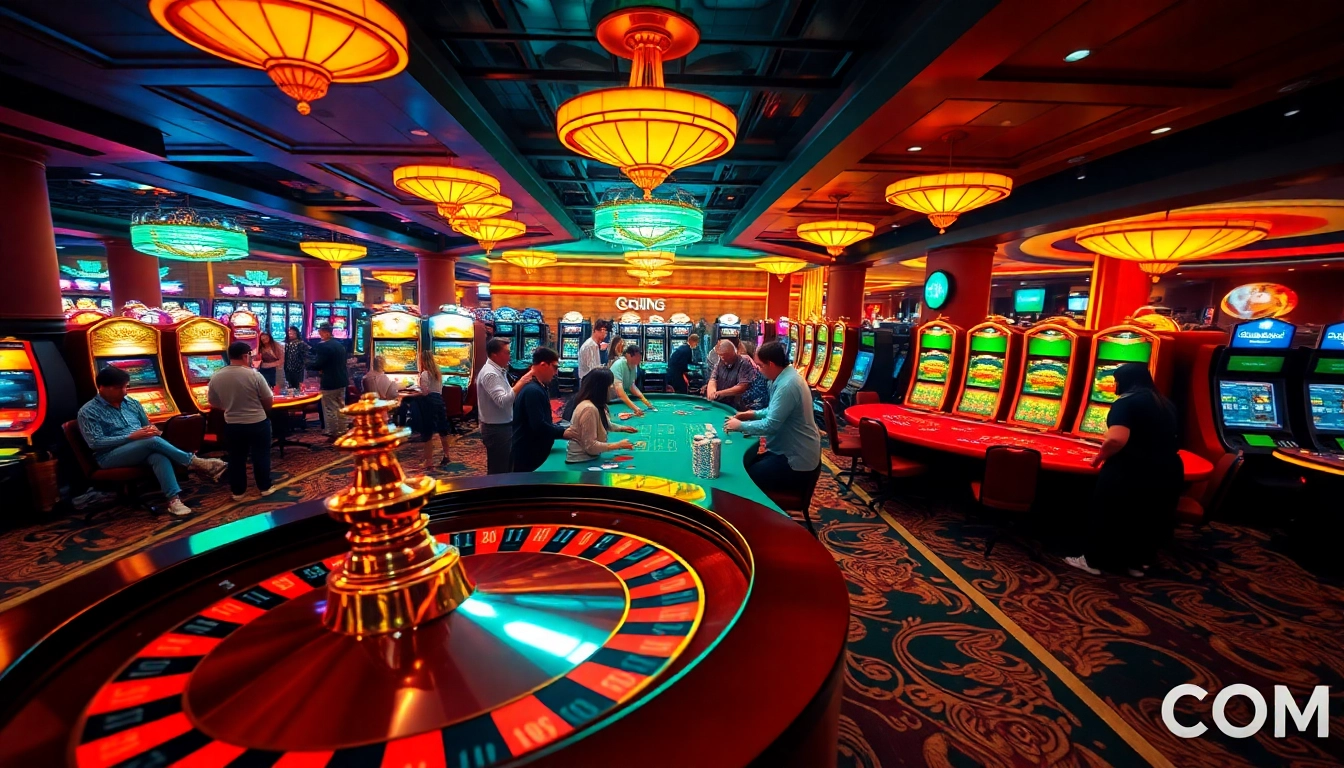Experience the thrill at GO99COM with players enjoying roulette and poker.