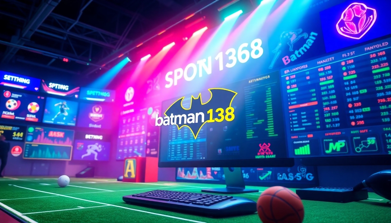 Menjelajahi situs resmi batman138, platform taruhan olahraga online yang menarik dengan antarmuka yang dinamis.